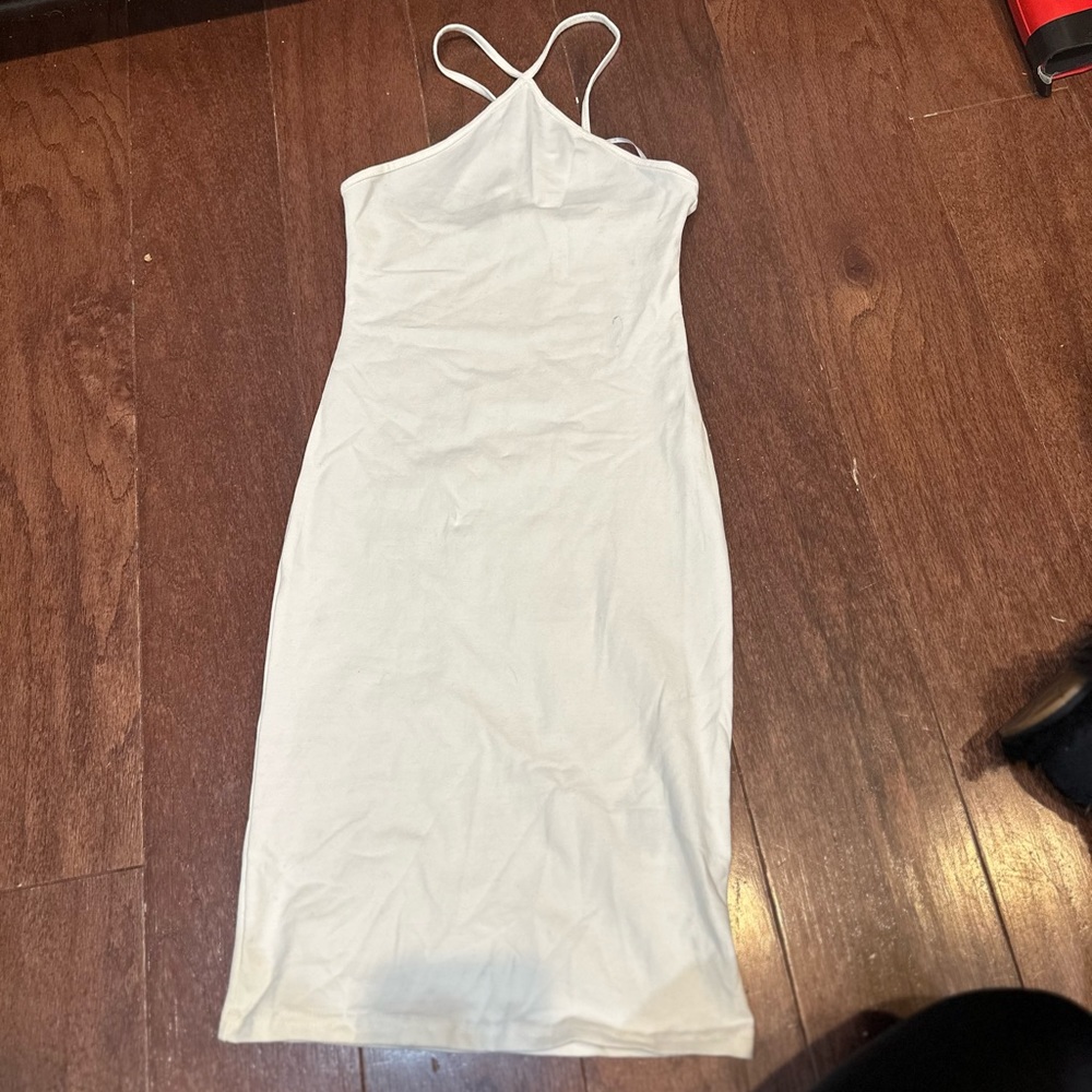 H&M Divided Women's White Dress Size XS NWT
